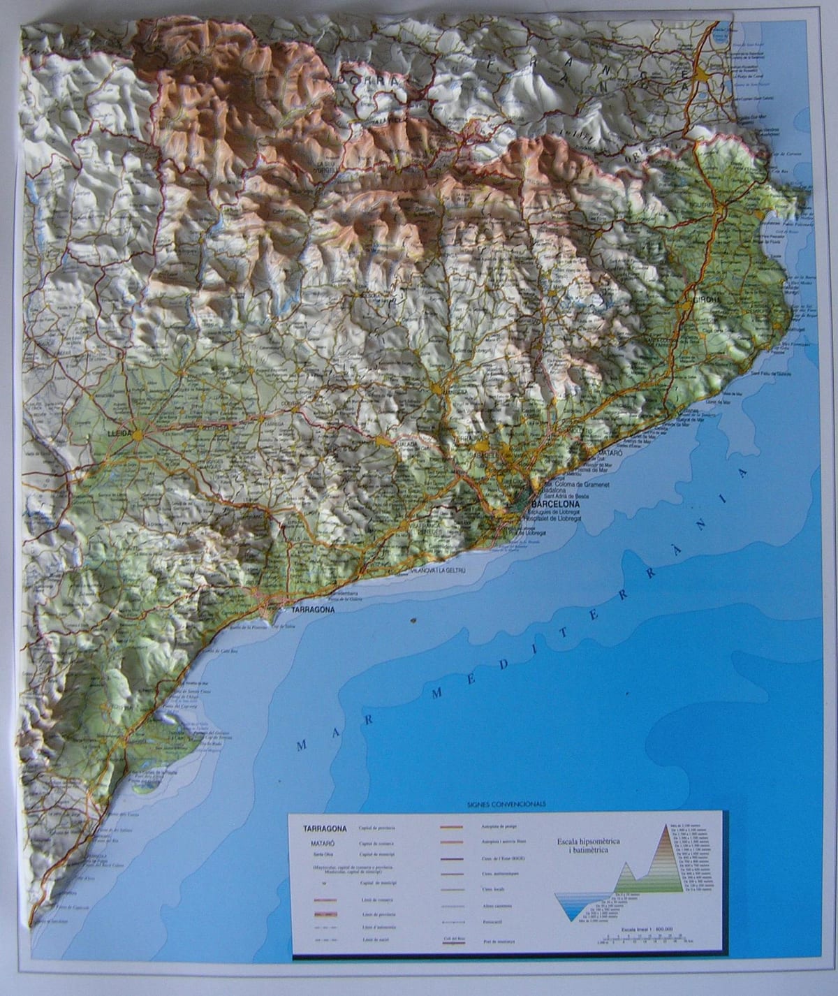خريطة برشلونة 3d