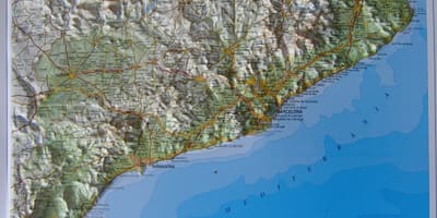 خريطة برشلونة 3d