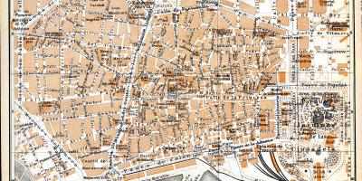 خريطة قديمة برشلونة